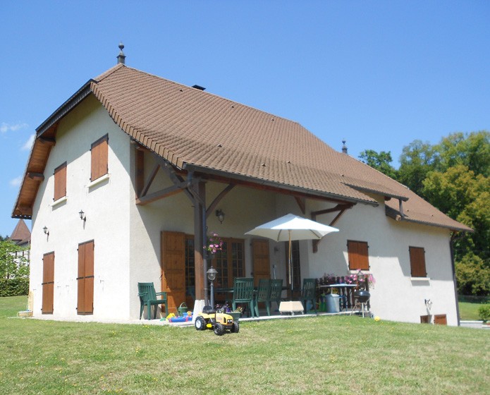 Construction d'une maison neuve de type bugiste - Lhuis dans l'Ain